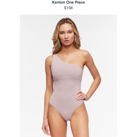 mauve swimsuit
